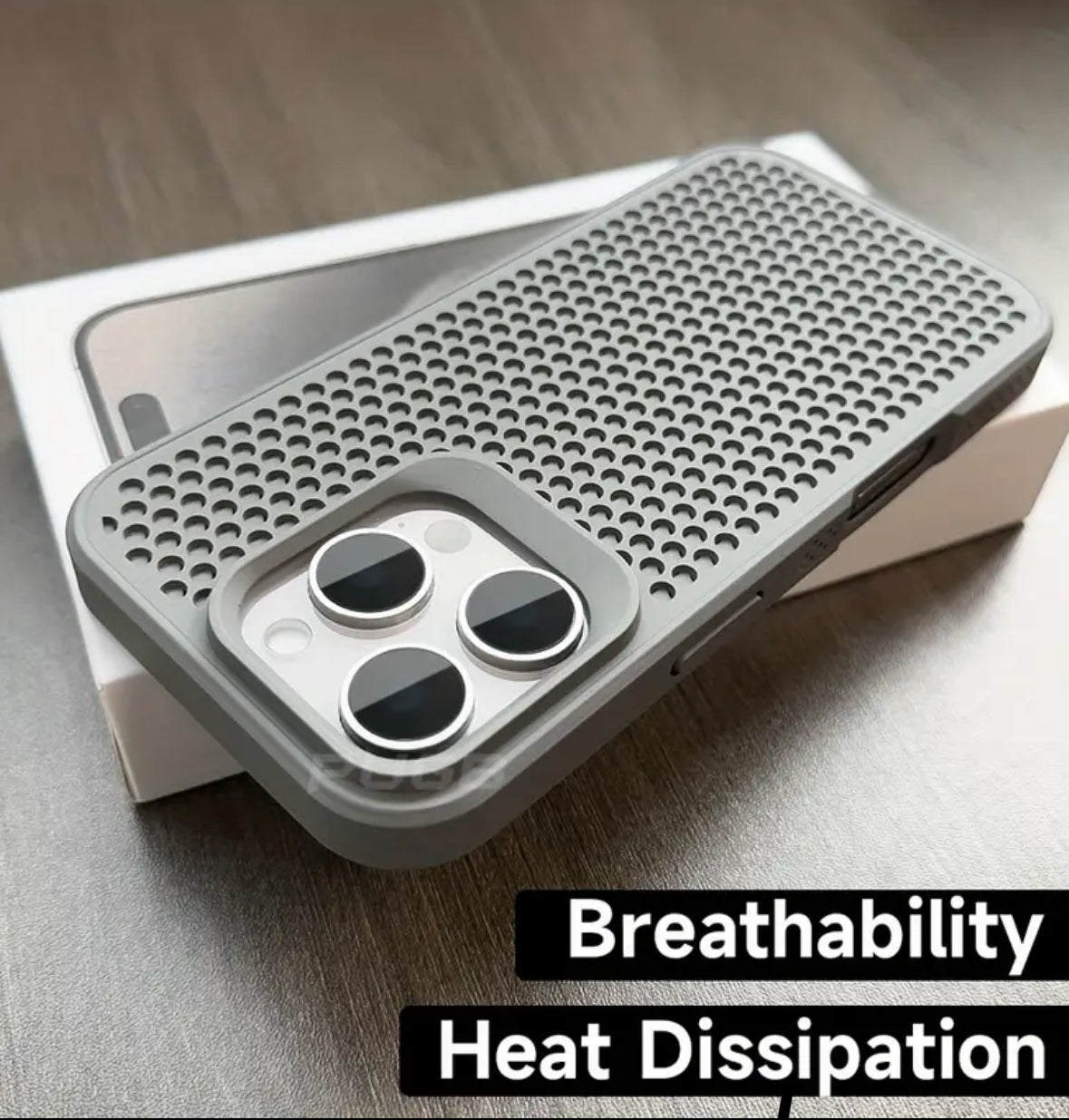 Cooling Purecase-iPhone heat reducing Case. Mag-safe.