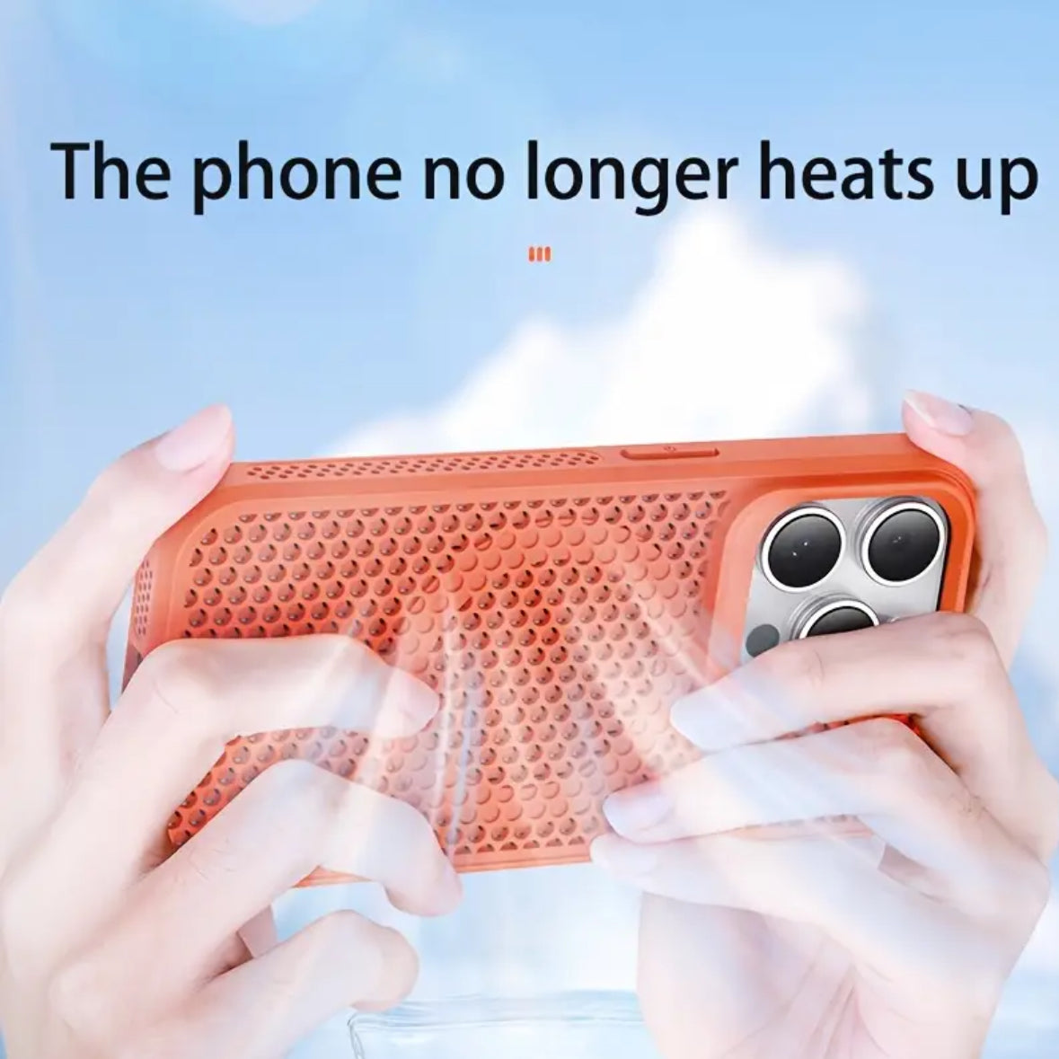 Cooling Purecase-iPhone heat reducing Case. Mag-safe.