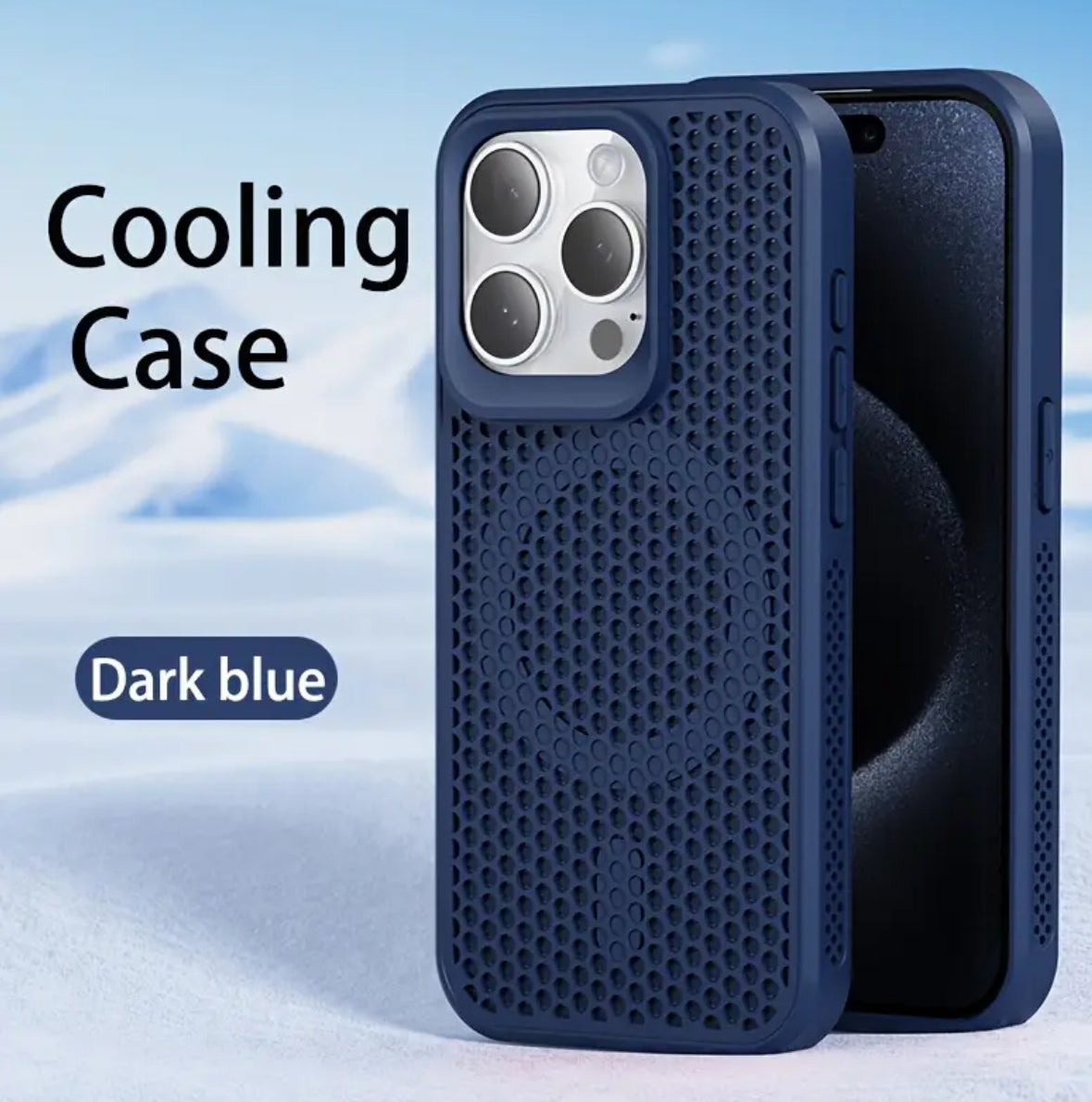 Cooling Purecase-iPhone heat reducing Case. Mag-safe.