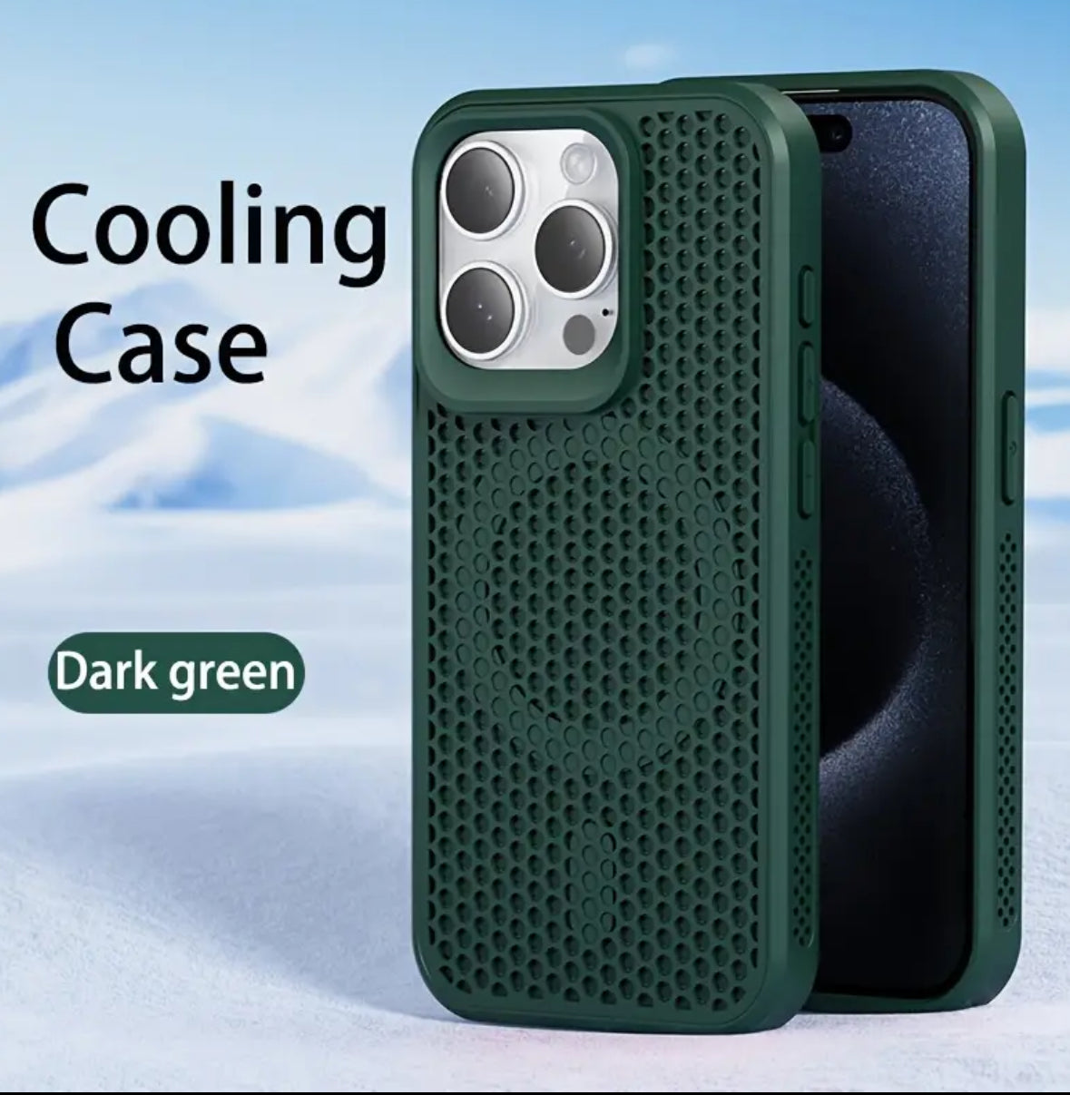 Cooling Purecase-iPhone heat reducing Case. Mag-safe.
