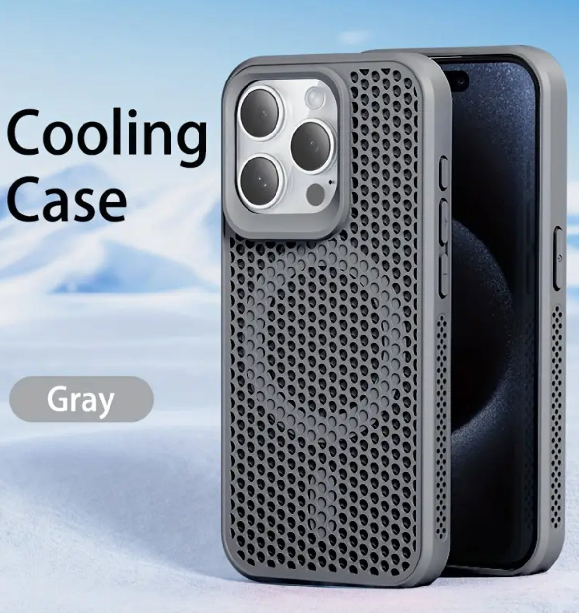 Cooling Purecase-iPhone heat reducing Case. Mag-safe.