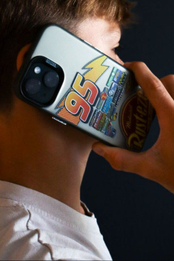 ✨ Flash McQueen #95 iPhone Case – Shiny & Stylish