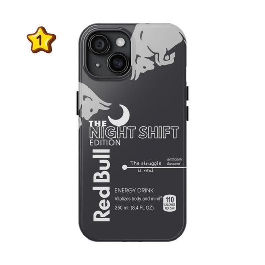 Redbull Night Shift Phone Case Edition Collection Cover for Iphone X 11 12 13 14 15 16 plus Pro Max Screen Protector Shockproof Protection